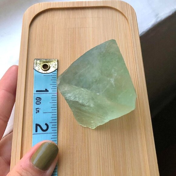 Large Green Fluorite Octahedron - Picture 4 of 4